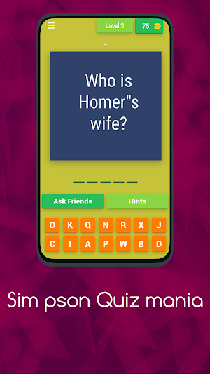 SIM PSON QUIZ MANIA Screenshot 3
