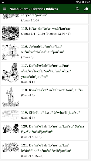 Nambikuara Old Testament stories Screenshot 1