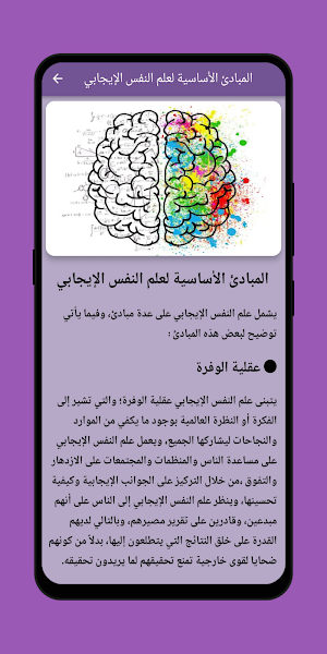مبادئ علم النفس و لغة الجسد Screenshot 1