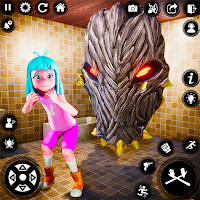 Horror Meme Face Chase Game 3D