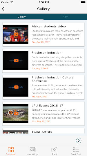 LPU Touch Screenshot 3