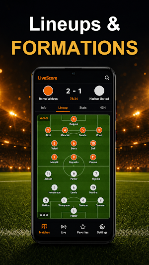 LiveScoreX: Football Result Screenshot 2