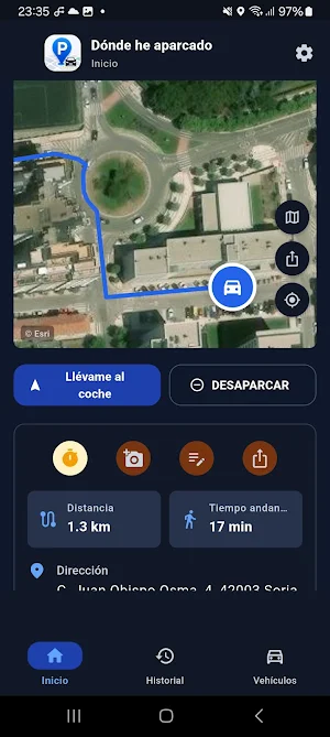 Where Did I Park my car? Screenshot 2