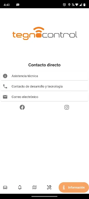 TEGNOCONTROL Screenshot 3