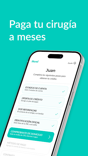 Mend: Pacientes Screenshot 0