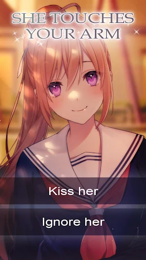Hack My Love: Sexy Yandere Anime Dating Sim Screenshot 1