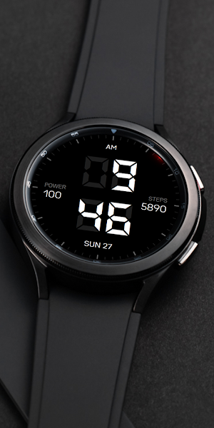 Minimal 69 Digital Watch Face Screenshot 3