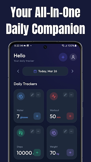 All in One Habit Tracker Daily Screenshot 0