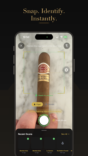 Cigarbase: AI Cigar & Humidor Screenshot 0