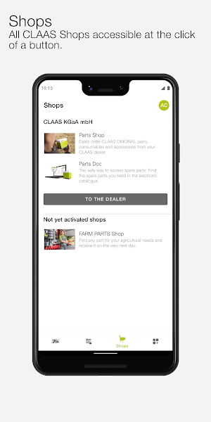 CLAAS connect Screenshot 2
