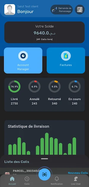 Quick Livraison Screenshot 1