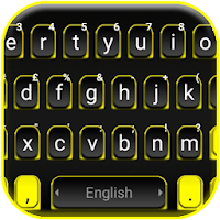 Black Yellow Business Keyboard Theme
