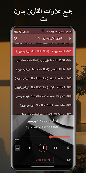 القران نور الدين سليم بدون نت Screenshot 3