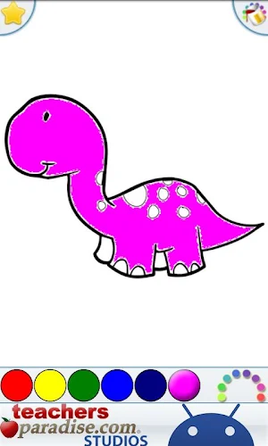 Dinosaurs Coloring Book Screenshot 2