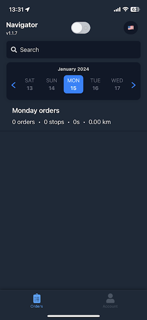 ODOS Navigator Screenshot 2