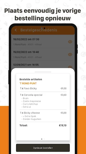 Frituur’t Rond punt Screenshot 2