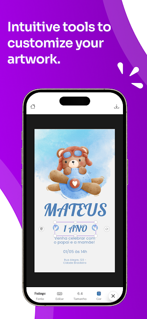 Ready-Made Birthday Invites Screenshot 2
