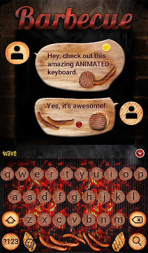Barbecue Live Wallpaper Theme Screenshot 2