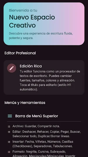 buenEditor Screenshot 1