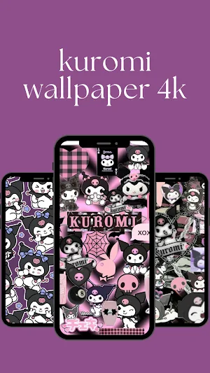 kuromi wallpaper 4k Screenshot 1