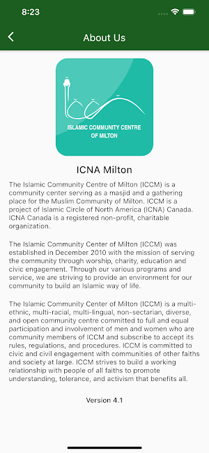 ICNA Milton Screenshot 3