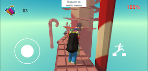 obby parkour escape sky tower Screenshot 2