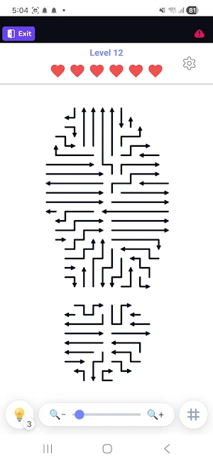 Arrow Puzzle: Tap Away Game Screenshot 3