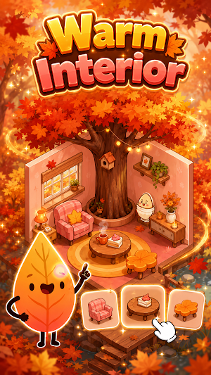 Golden Leaf Decor Screenshot 1
