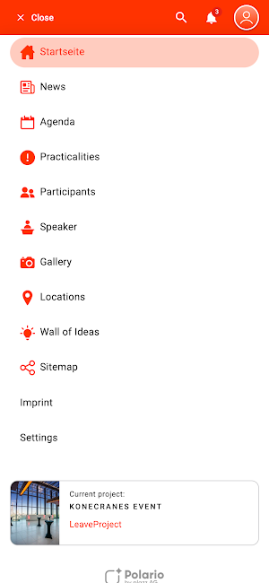 Konecranes Events Screenshot 2