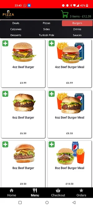 A Plus Pizza Staple Hill Screenshot 2