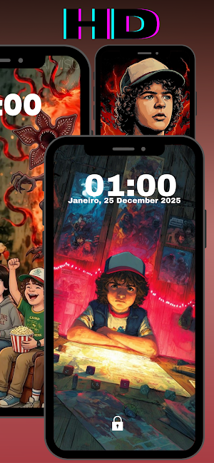 Stranger Things Wallpapers 4K Screenshot 1