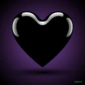 Black Heart Wallpapers Screenshot 0
