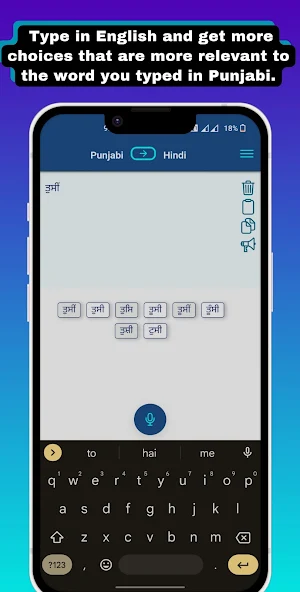 Punjabi - Hindi Translator Screenshot 2