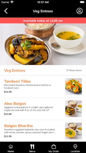 Tashi Delek Cuisine Screenshot 2