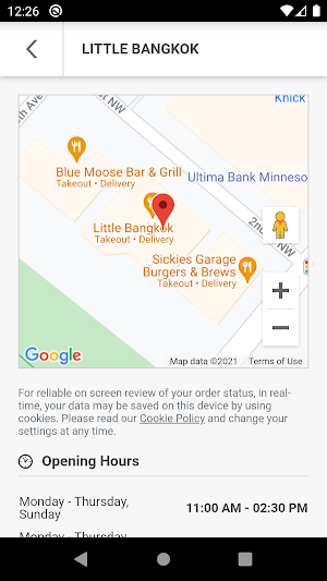 Little Bangkok Restaurant Screenshot 3