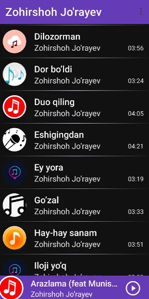 Zohirshoh Jo'rayev Screenshot 0
