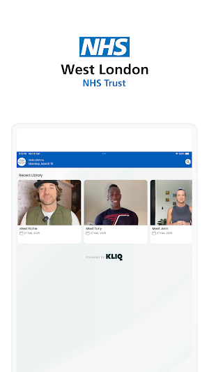 NHS Employee Wellbeing Screenshot 3