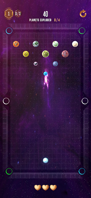 Cosmic Pool: Three-Body Impact Screenshot 3