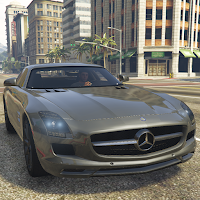 Mercedes Benz SLS AMG City Driving Simulator