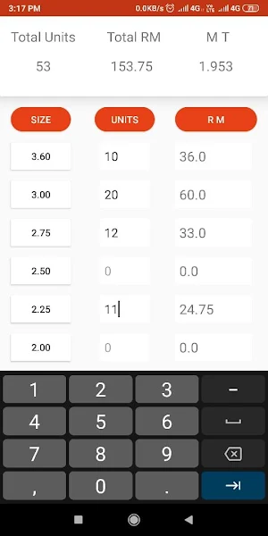 JCPSK Calculator : Cement Shee Screenshot 0