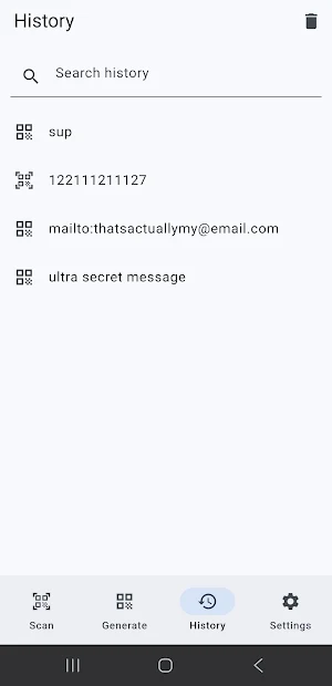 QR Master - Scanner/Generator Screenshot 2