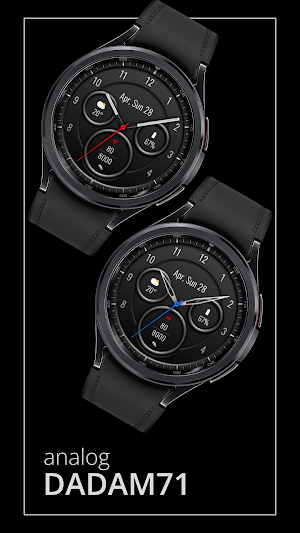 DADAM71 Analog Watch Face Screenshot 0