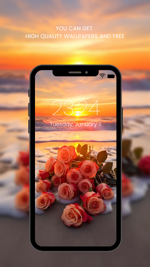 Flower Wallpaper HD Screenshot 0