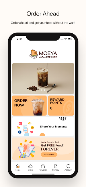 Moeya Japanese Cafe Screenshot 0