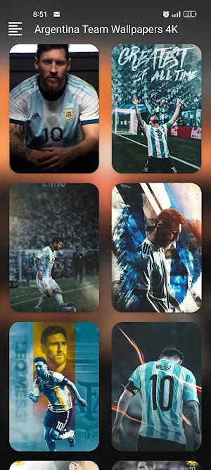 Argentina Team Wallpapers 4K Screenshot 1