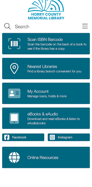 Horry County Library Screenshot 0