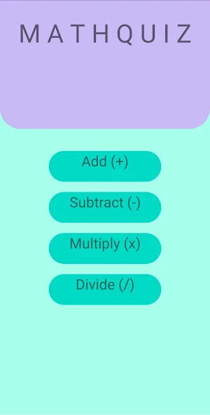 Math Quiz Screenshot 0