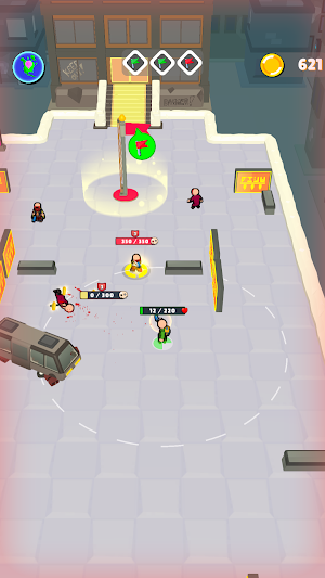 Cyber Wars: RPG Idle Shooter Screenshot 0