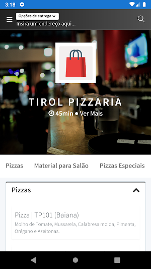 Tirol Pizzaria Screenshot 0