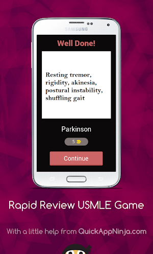 Rapid Review USMLE Step 1 Game Screenshot 1